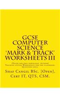 GCSE Computer Science 'Mark & Track' Worksheets III