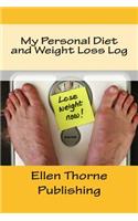 My Personal Diet and Weight Loss Log