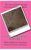 Level 7 Ancient Alphabet: Paleo-Hebrew Gematria(1 Level 7 Ancient Alphabets)