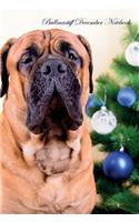 Bullmastiff December Notebook Bullmastiff Record, Log, Diary, Special Memories, To Do List, Academic Notepad, Scrapbook & More