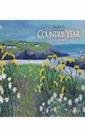 Jo Grundy Country Year A4 Calendar 2024