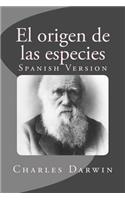 origen de las especies