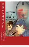 A Study in Scarlet: (English)