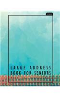Large Address Book for Seniors