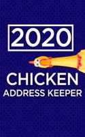 2020 Chicken Address Keeper: password book, mordern password keeper, password tracker password log book and internet password organizer, alphabetical password book, Logbook To P