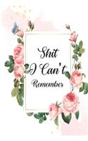 Shit I Can't Remember