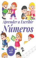 Aprender a Escribir Números: Actividades Para Escribir, Aprender a colorear y escribir números, repasar numeros + 3 años.