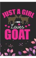 Just A Girl Who Loves Goat