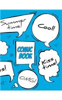 Draw Your Own Comics/Blank Comic Journal - 24 Pages of Fun Comic - A Large 8.5