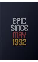Epic Since May 1992