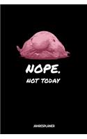 Nope Not Today Jahresplaner: Nope Not Today Blobfisch Kalender 6x9 A5: Studienplaner - Terminkalender - Wöchentliche To-Do-Liste & Ziele - Für Schüler Und Studenten
