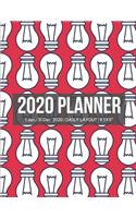 2020 Ideas Daily Planner: Hourly Appointment Diary Agenda for Work with Notes & To Do List (Daily Hourly Layout - 1 Jan / 31 Dec - 8.5x11")