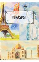 Tiraspol: Ruled Travel Diary Notebook or Journey Journal - Lined Trip Pocketbook for Men and Women with Lines