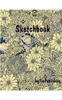 Sketchbook: Artist Sketchbook Draw and Write Journal. 103 Blank Paper with Black Rounded Corner Frame for Sketching, Drawing and Writing.