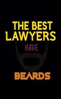 The Best Lawyers Have Beards: 110 Game Sheets - 660 Tic-Tac-Toe Blank Games - Soft Cover Book For Kids For Traveling & Summer Vacations - Mini Game - Clever Kids - 110 Lined Page