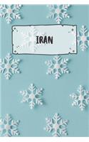 Iran: Ruled Travel Diary Notebook or Journey Journal - Lined Trip Pocketbook for Men and Women with Lines
