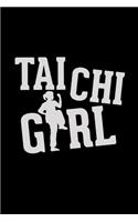 Tai Chi Girl: 6x9 TAI CHI - lined - ruled paper - notebook - notes