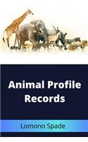 Animal Profile Records