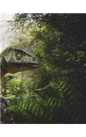 Dinosaur Graph Book: 8.5 x 11 Quad Rule Graph Paper 200 pages (100 sheets)