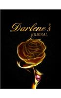 Darlene's Journal: 8.5x11 Journal, Notebook, Diary Keepsake for Women & Girls has 120 pages and 58 Inspiring Quotes from Famous Women and Leaders.(46 Personalizeme(tm) Namesake Journals)