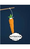 Notebook Journal : Carrot: Pocket Notebook Journal Diary, 120 pages, 8.5 x 11 (Dot-Grid,Graph,Lined,Blank Notebook Journal)