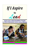 If I aspire to lead