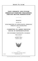 Past, present, and future irregular warfare challenges