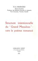 Structure Intentionnelle Du Grand Meaulnes