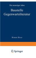 Baustelle Gegenwartsliteratur