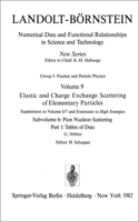 Tables of Data / Tabellen Der Daten