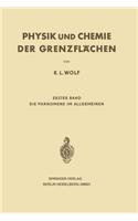 Physik Und Chemie Der Grenzflächen: Erster Band: Die Phänomene Im Allgemeinen