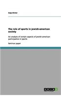 The role of sports in jewish-american society