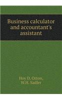 Business Calculator and Accountant's Assistant