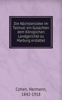 Die Nachstenliebe im Talmud