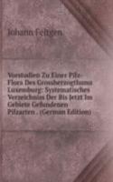 Vorstudien Zu Einer Pilz-Flora Des Grossherzogthums Luxemburg: Systematisches Verzeichniss Der Bis Jetzt Im Gebiete Gefundenen Pilzarten . (German Edition)