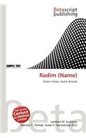 Radim (Name): (English)
