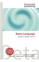 Rama Language: (English)