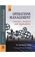 Operations Management Concepts Analysis And Applications
