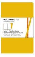 Moleskine Volant Extra Large Plain Orange Yellow & Cadmium Orange 2-set