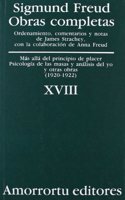 Obras Completas - Tomo XVIII Mas Alla del Principio del Placer