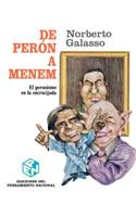 De Peron A Menem: El Peronismo En La Encrucijada