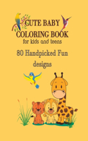 Cute Baby Coloring book for Relaxation