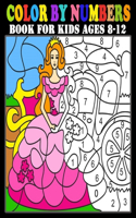 Color By Number Book For Kids 8-12