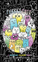 Purrky Catz: A Meowsome Coloring Book for Cat Ladies and Puss Lovers