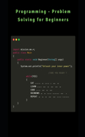 Programming - Problem Solving for Beginners