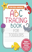 Fun Sea Animal ABC Tracing Book for Toddlers
