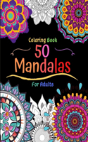 Coloring Book 50 Mandalas for adult