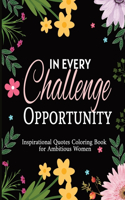 Inspirational Quotes Coloring Book for Ambitious Women