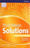 Solutions: Upper-Intermediate: Student's Book B Units 4-6