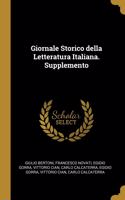 Giornale Storico della Letteratura Italiana. Supplemento